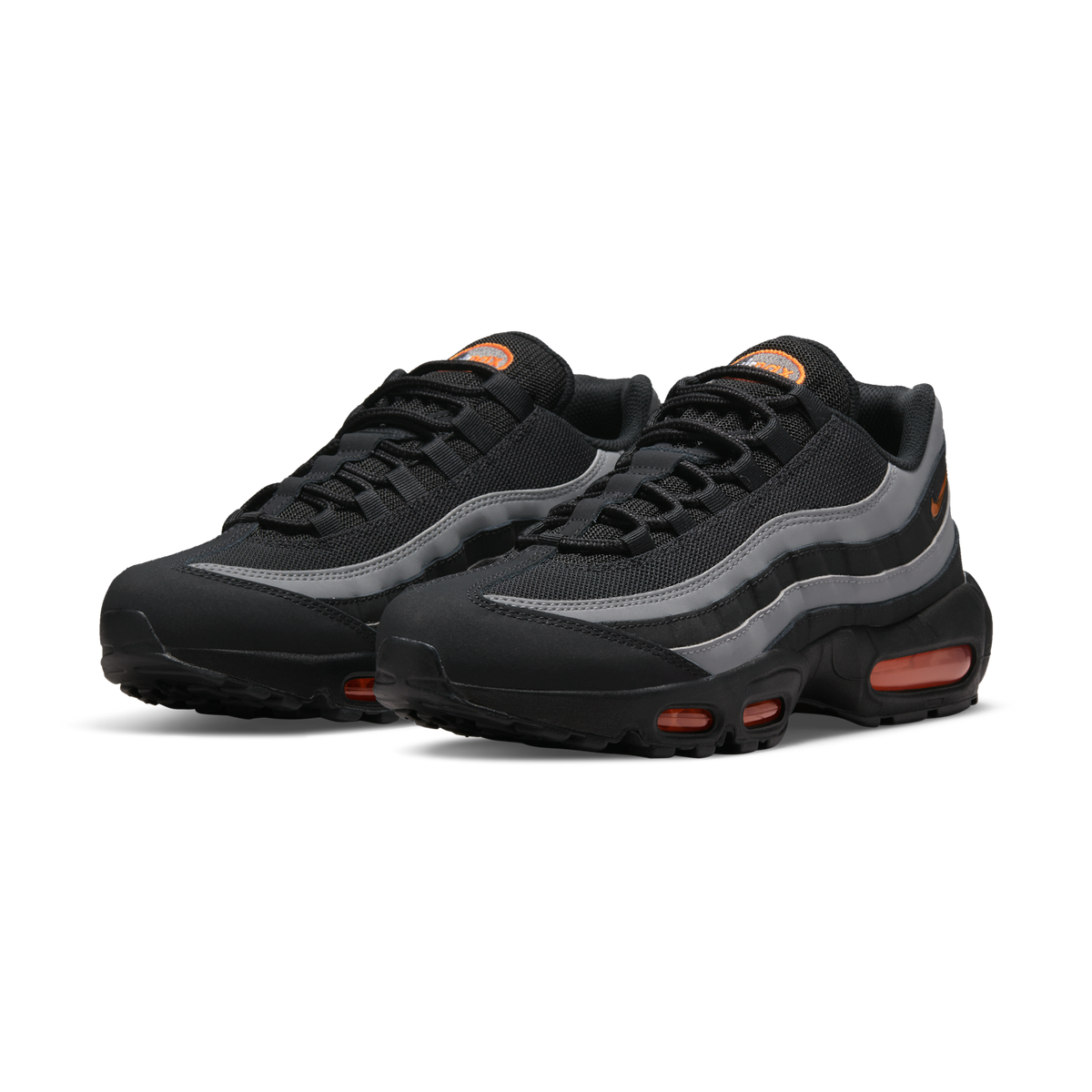Nike Air Max 95 Black Grey Safety Orange