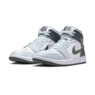 Jordan 1 Mid White Smoke Grey (Women's)