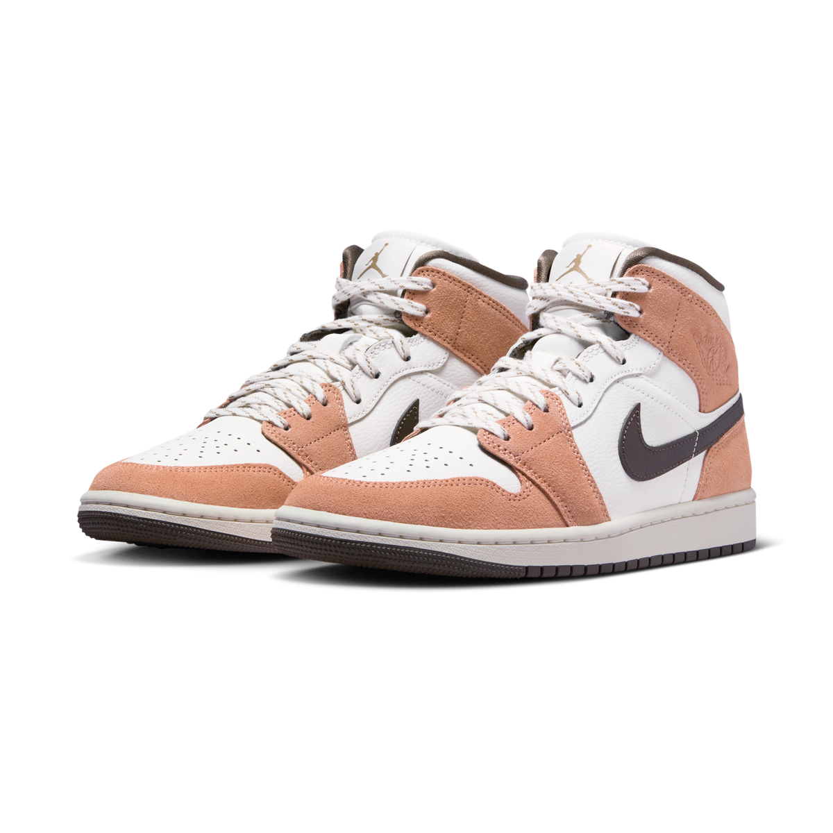 Jordan 1 Mid Light Cognac (Women's)