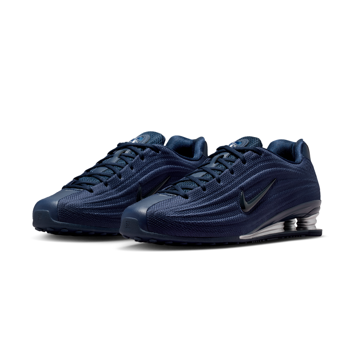Nike Shox Z Midnight Navy Metallic Silver (Women's)