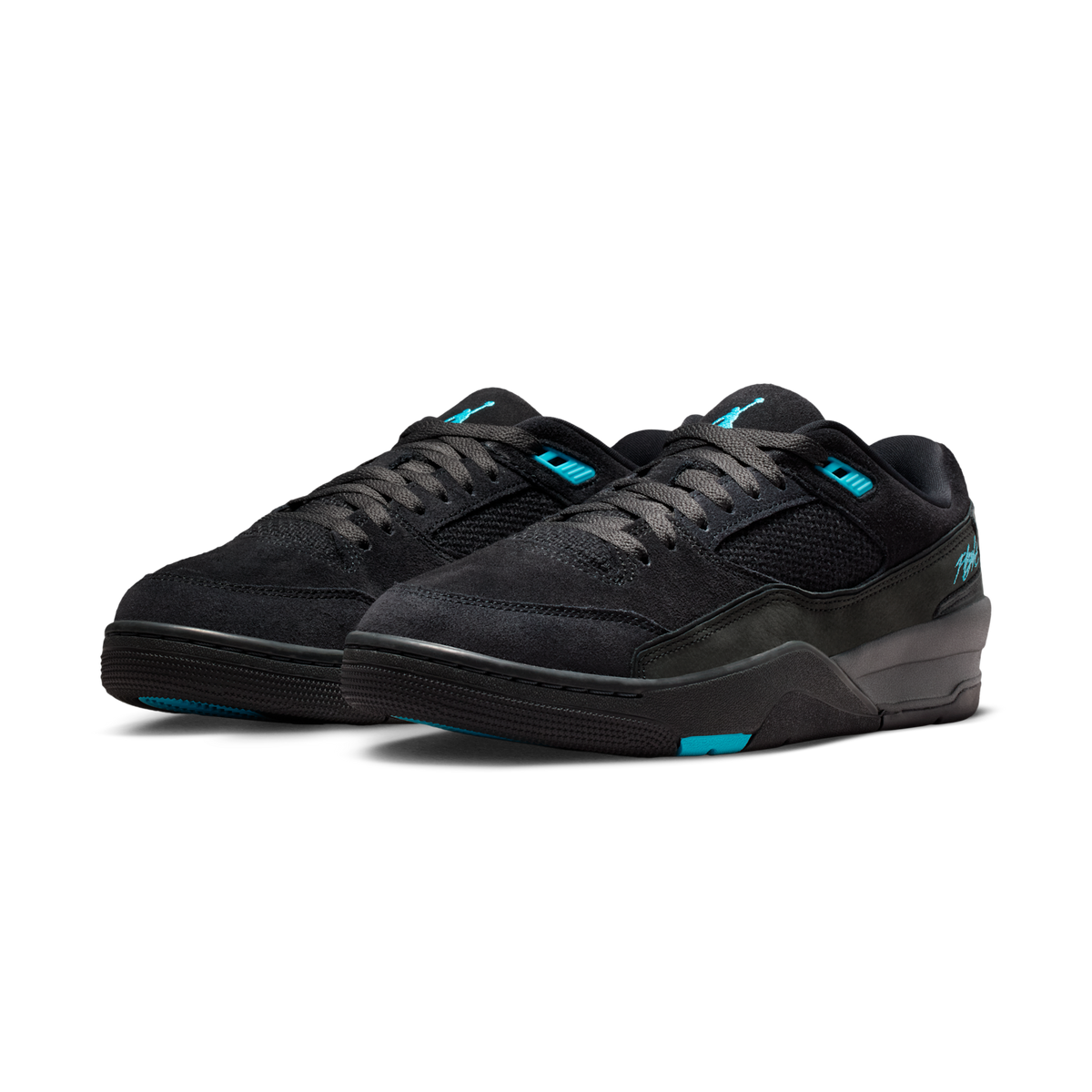 Jordan Flight Court Black Gamma Blue
