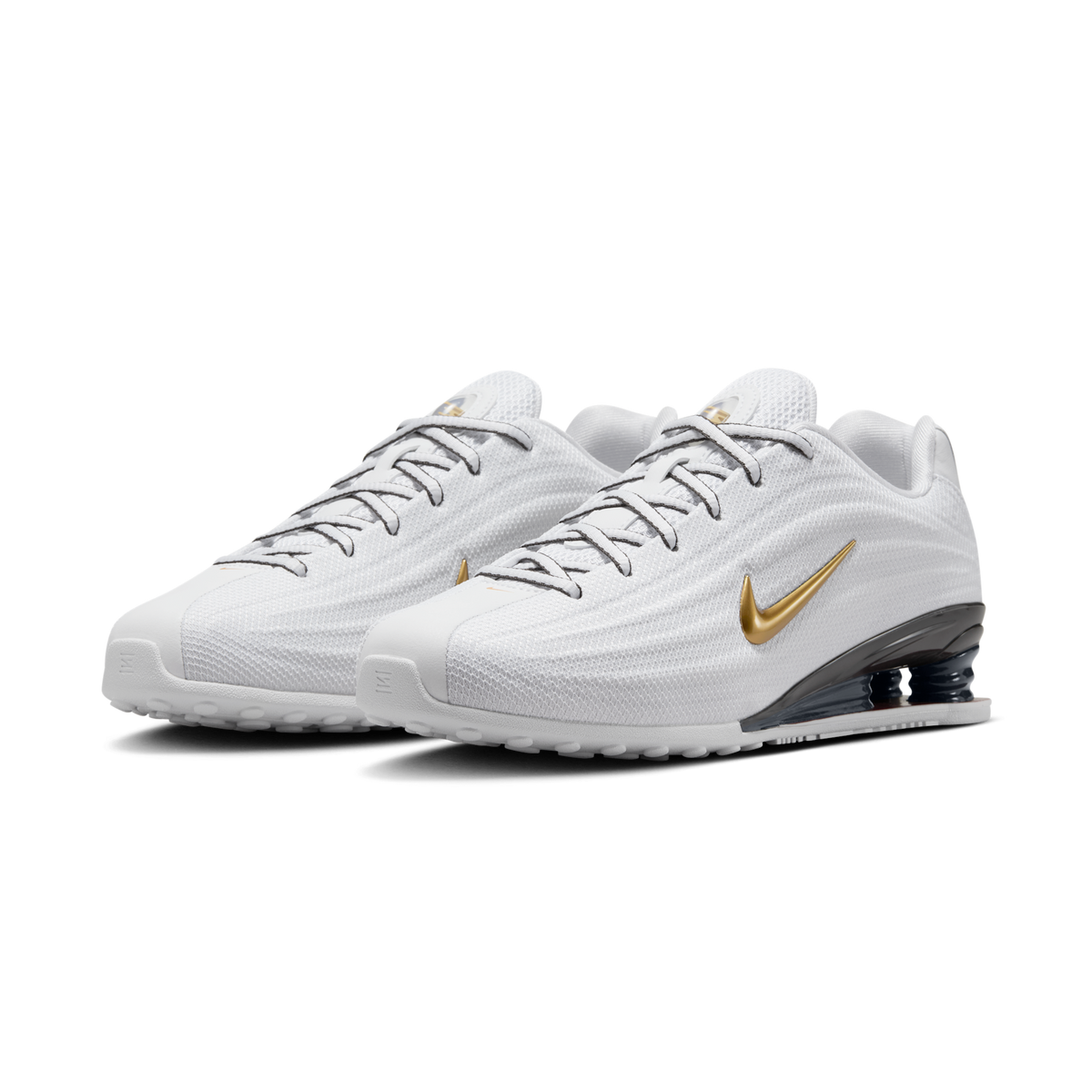 Nike Shox Z White Metallic Gold (Women's) | HQ7540-100