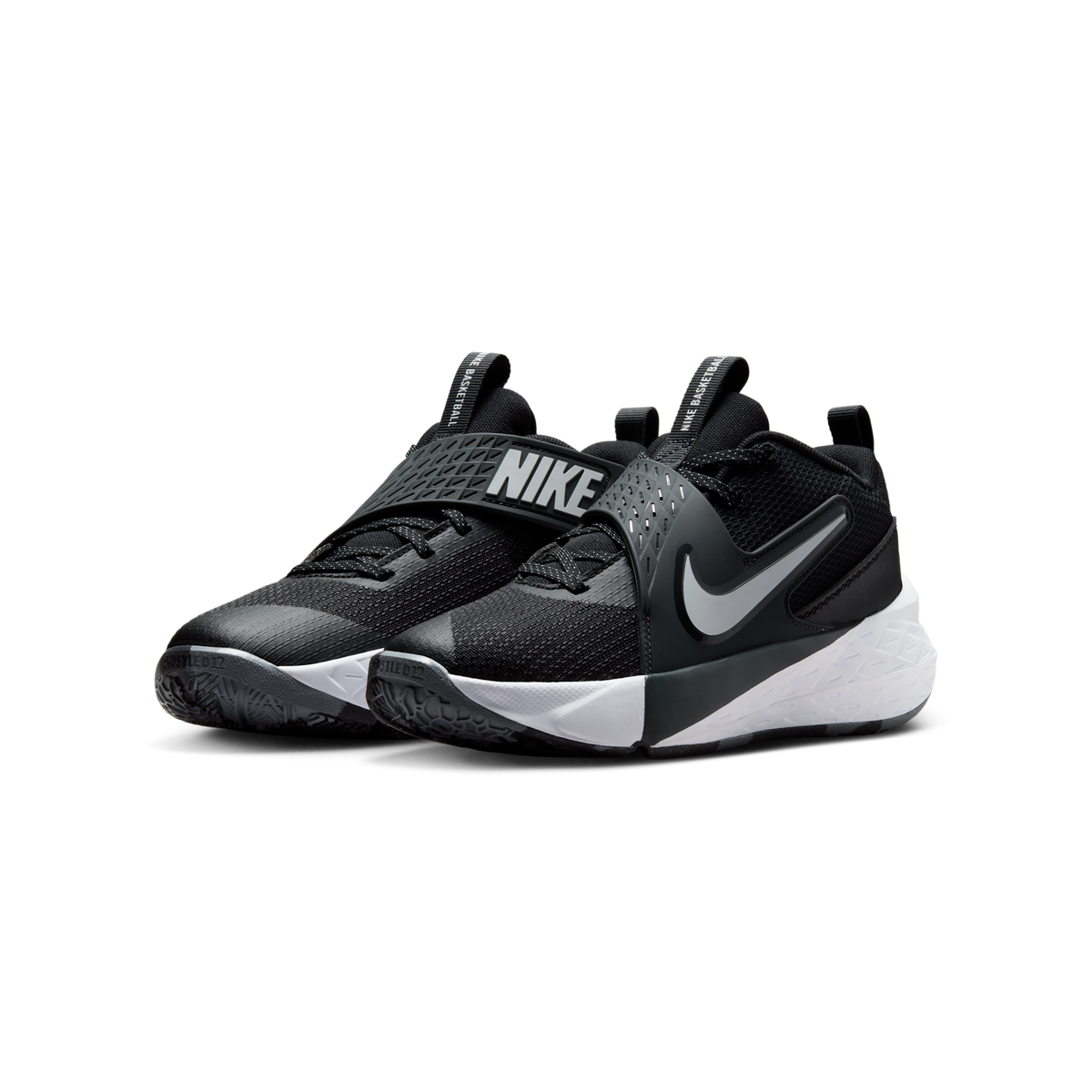 Nike Team Hustle D 12 Black Anthracite White (GS)
