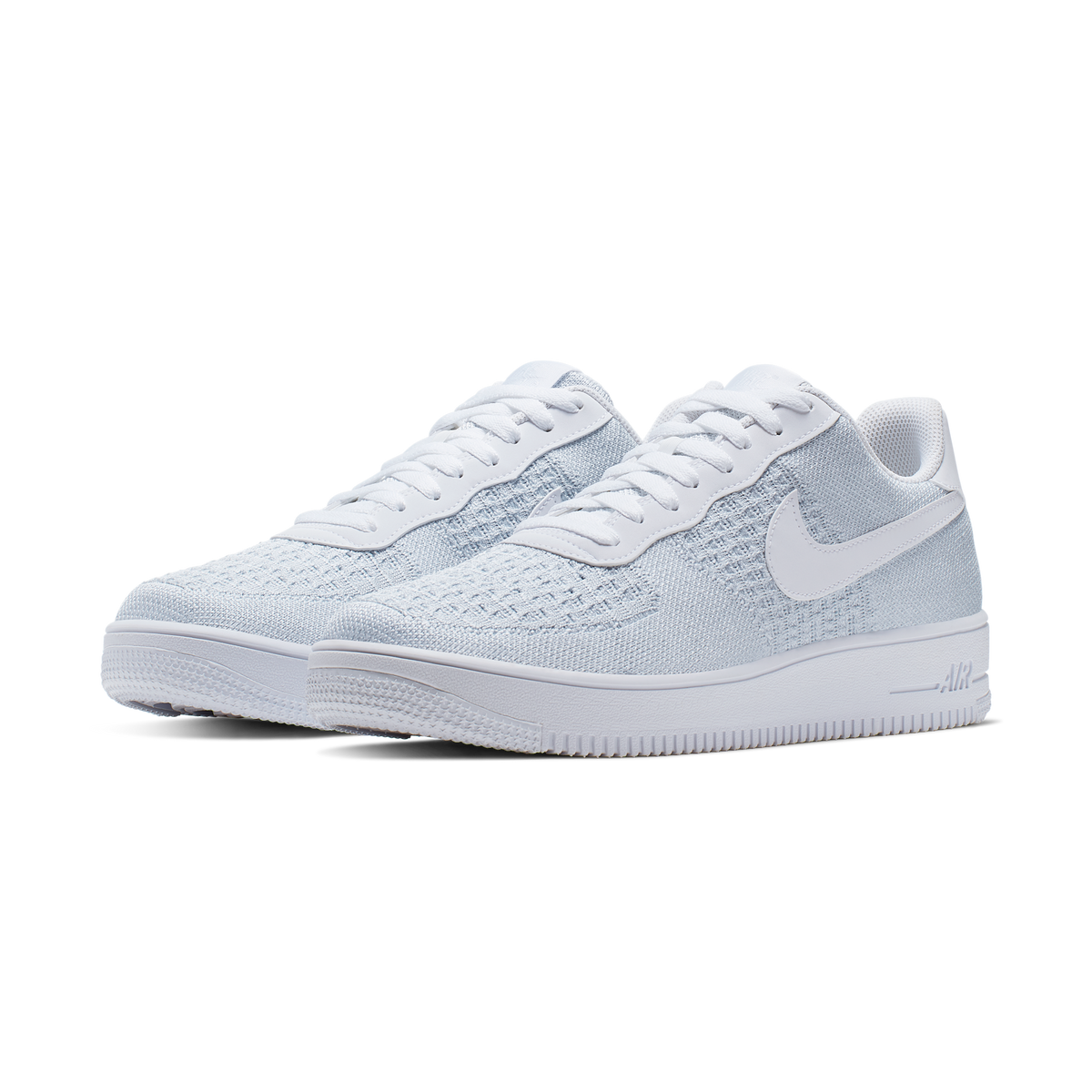 Nike Air Force 1 Flyknit 2 White Pure Platinum