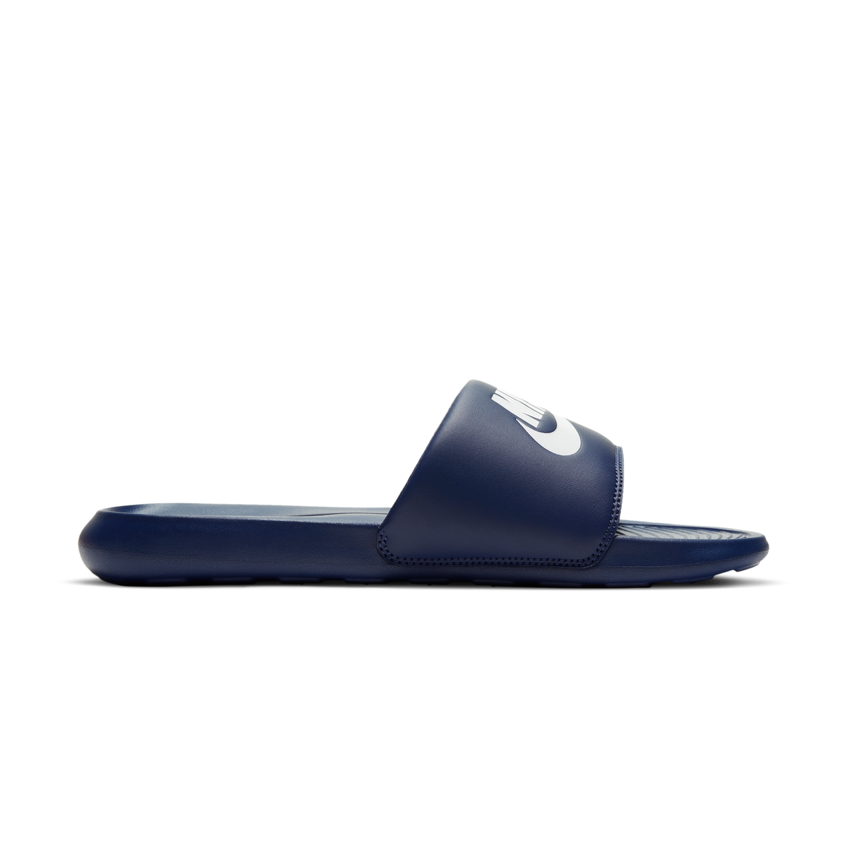 Nike Victori One Slide Midnight Navy White | CN9675-401