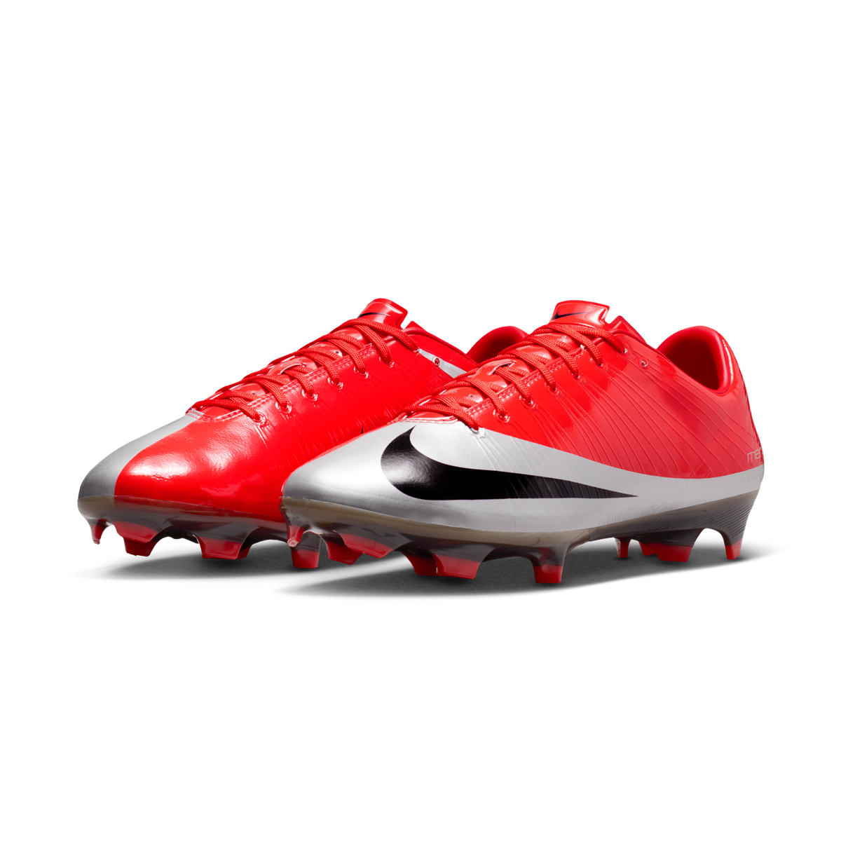 Nike Zoom Mercurial Vapor Superfly 1 RGN FG SE CR7 Max Orange Metallic Silver