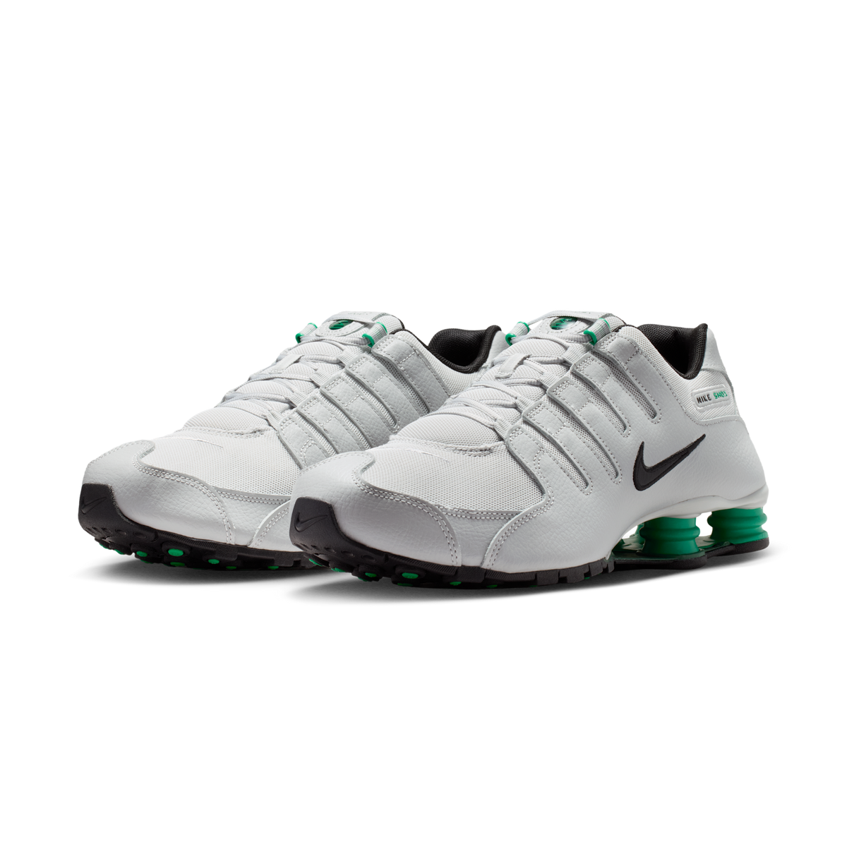 Nike Shox NZ Grey Fog Stadium Green Black