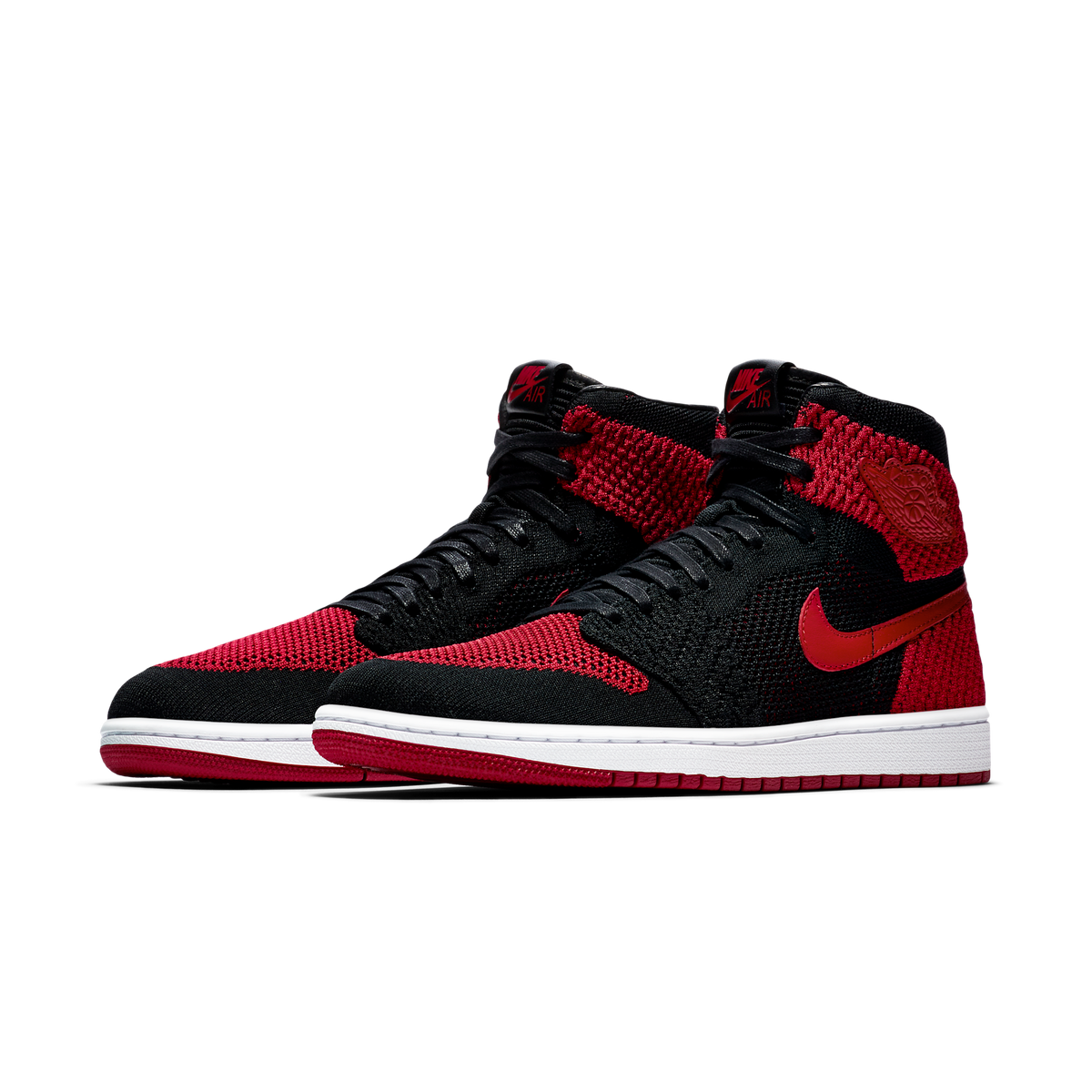 Jordan 1 Retro High Flyknit Bred