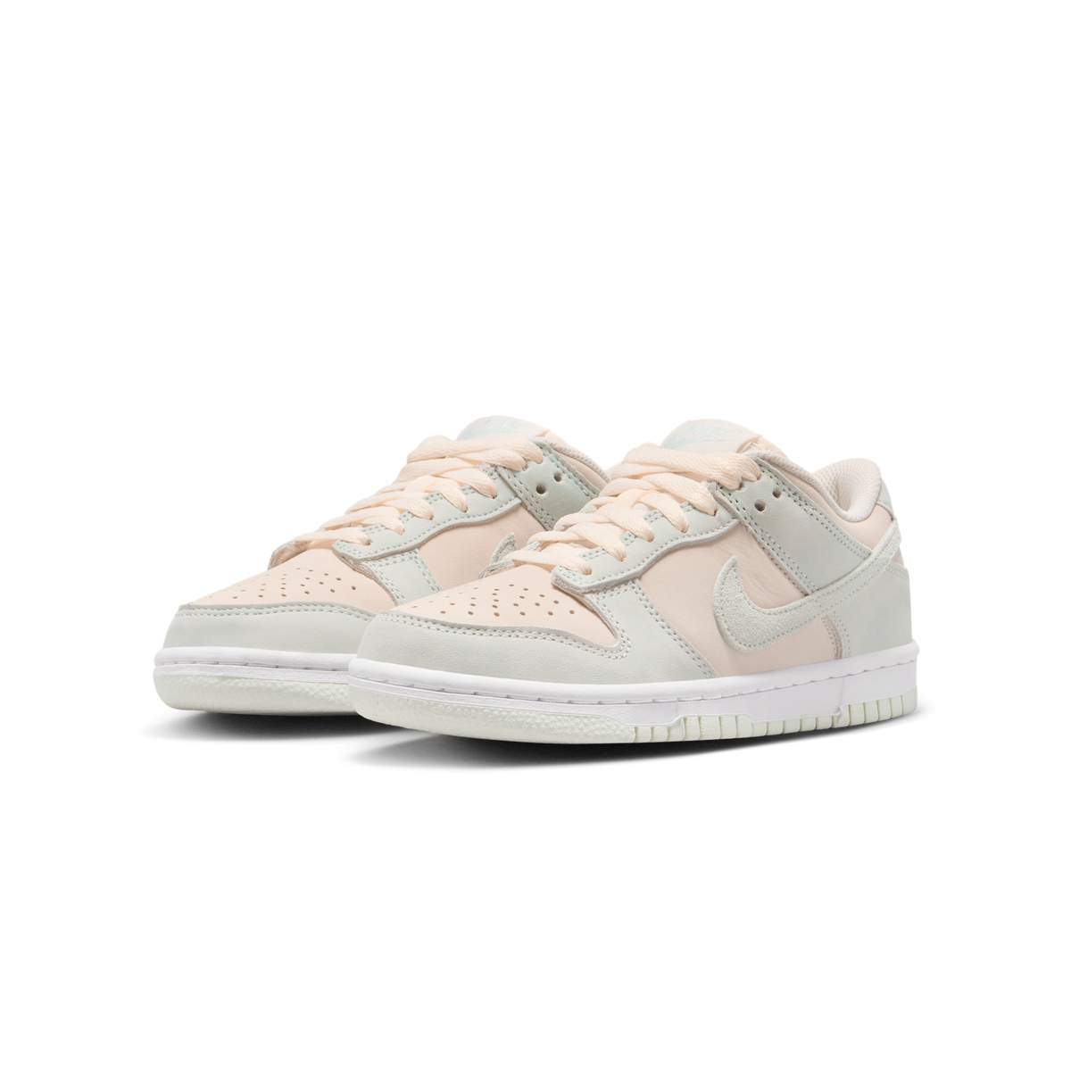 Nike Dunk Low Suede Chalk Barely Green (GS)
