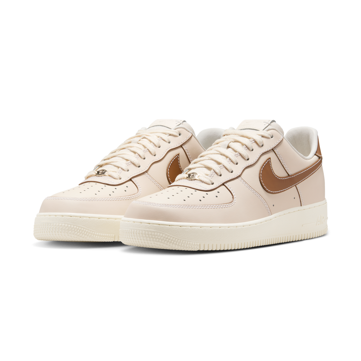 Nike Air Force 1 '07 Pearl White Pale Ivory Sail Light British Tan