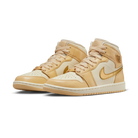 Jordan 1 Mid SE Pale Vanilla Metallic Gold (Women's)