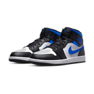 Jordan 1 Mid White Black Racer Blue