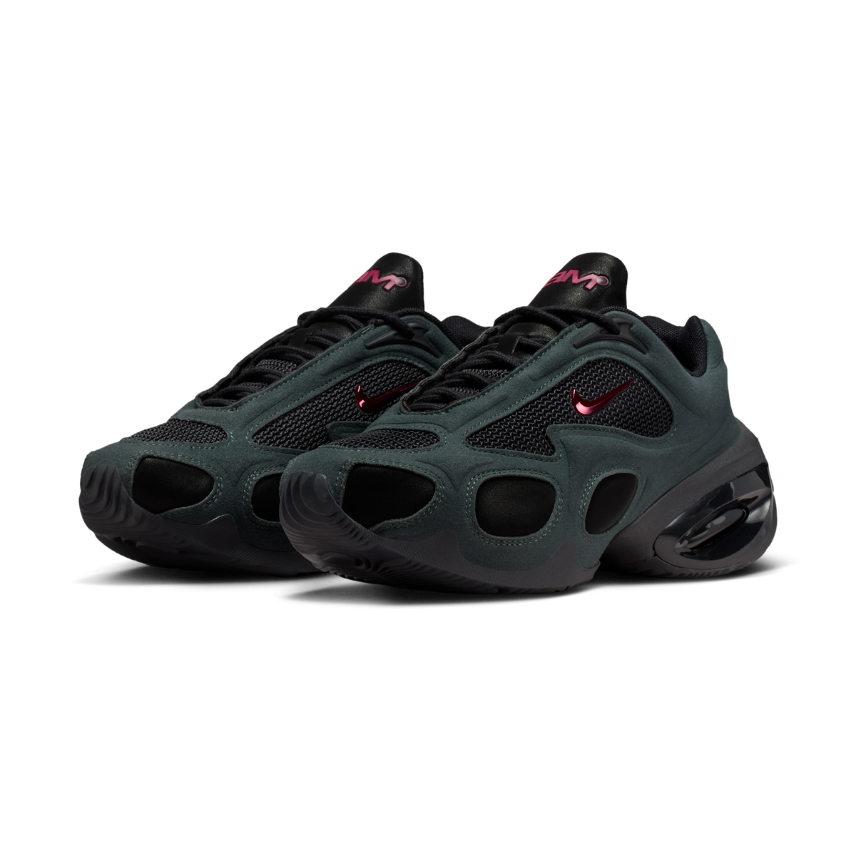 Nike Air Max Muse Black Seaweed Noble Red (Women's)