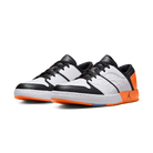 Jordan Nu Retro 1 Low White Black Magma Orange