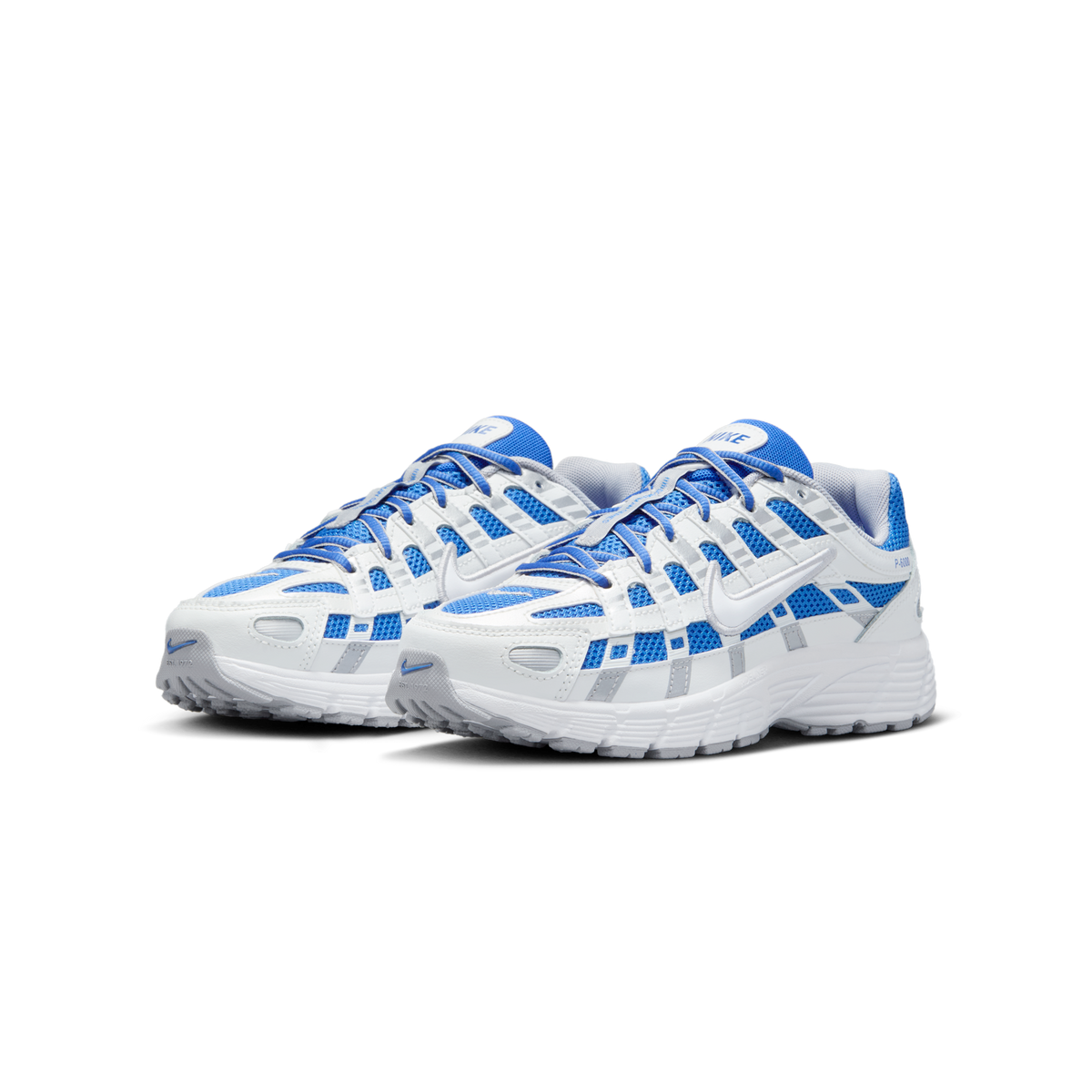 Nike P-6000 Hyper Royal Summit White Metallic Silver White (GS)