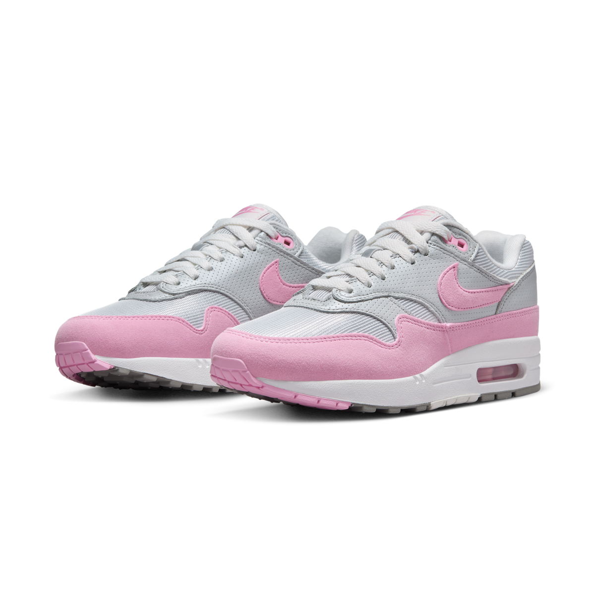 Nike Air Max 1 '87 Metallic Platinum Pink Rise (Women's)