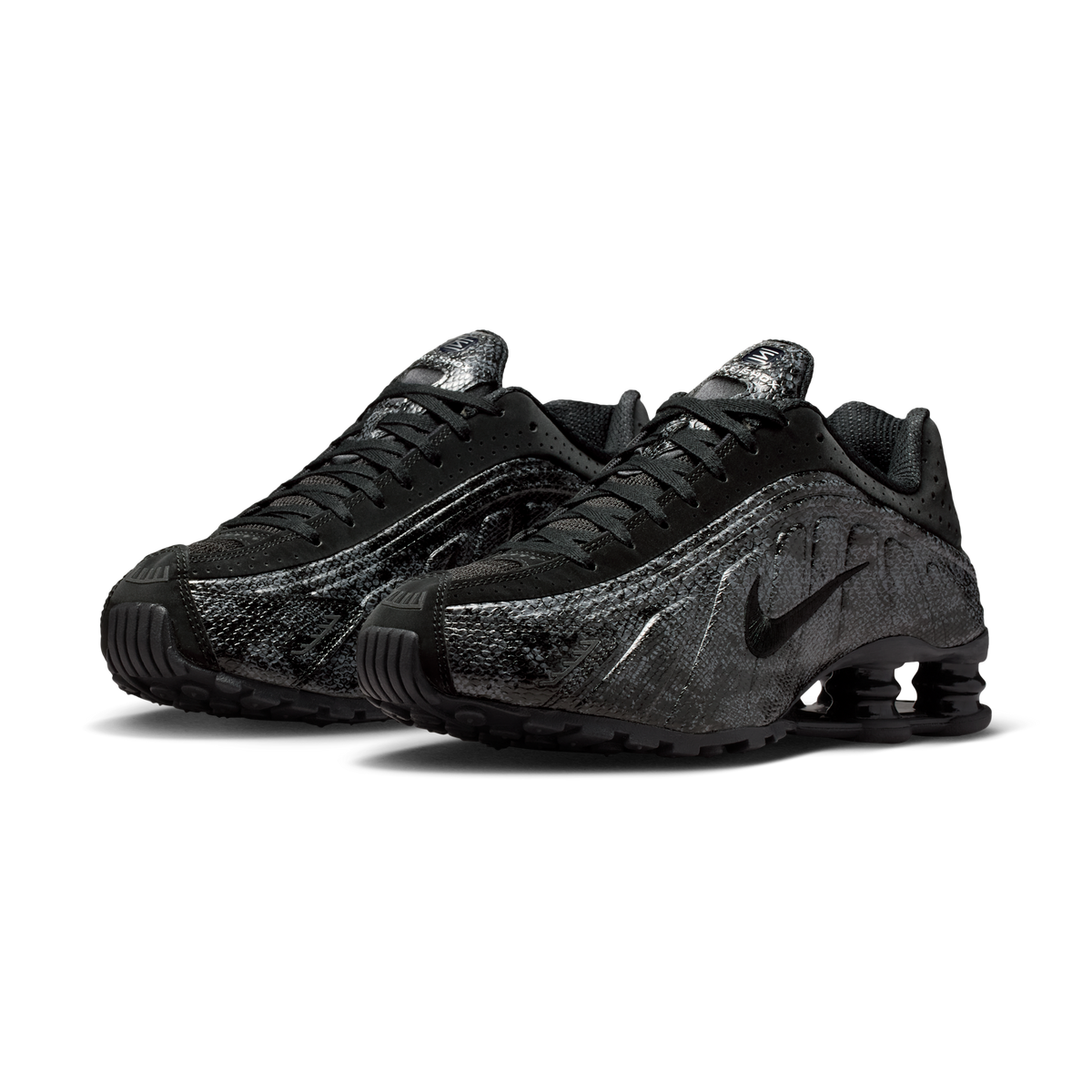 Nike Shox R4 Black Snakeskin (Women's) | IM6050-001