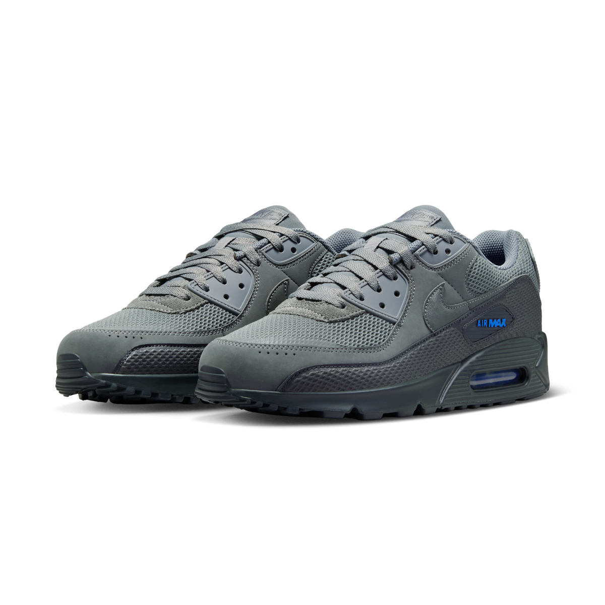 Nike Air Max 90 Premium Smoke Grey Blue Crystal