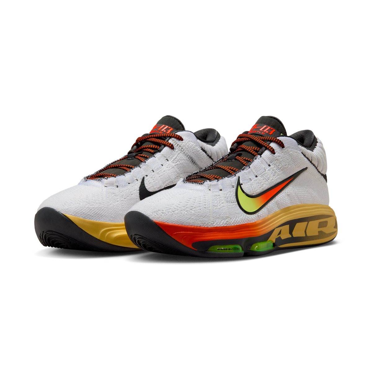 Nike Air Zoom GT Hustle 3 Big Air White Safety Orange | FV5953-101