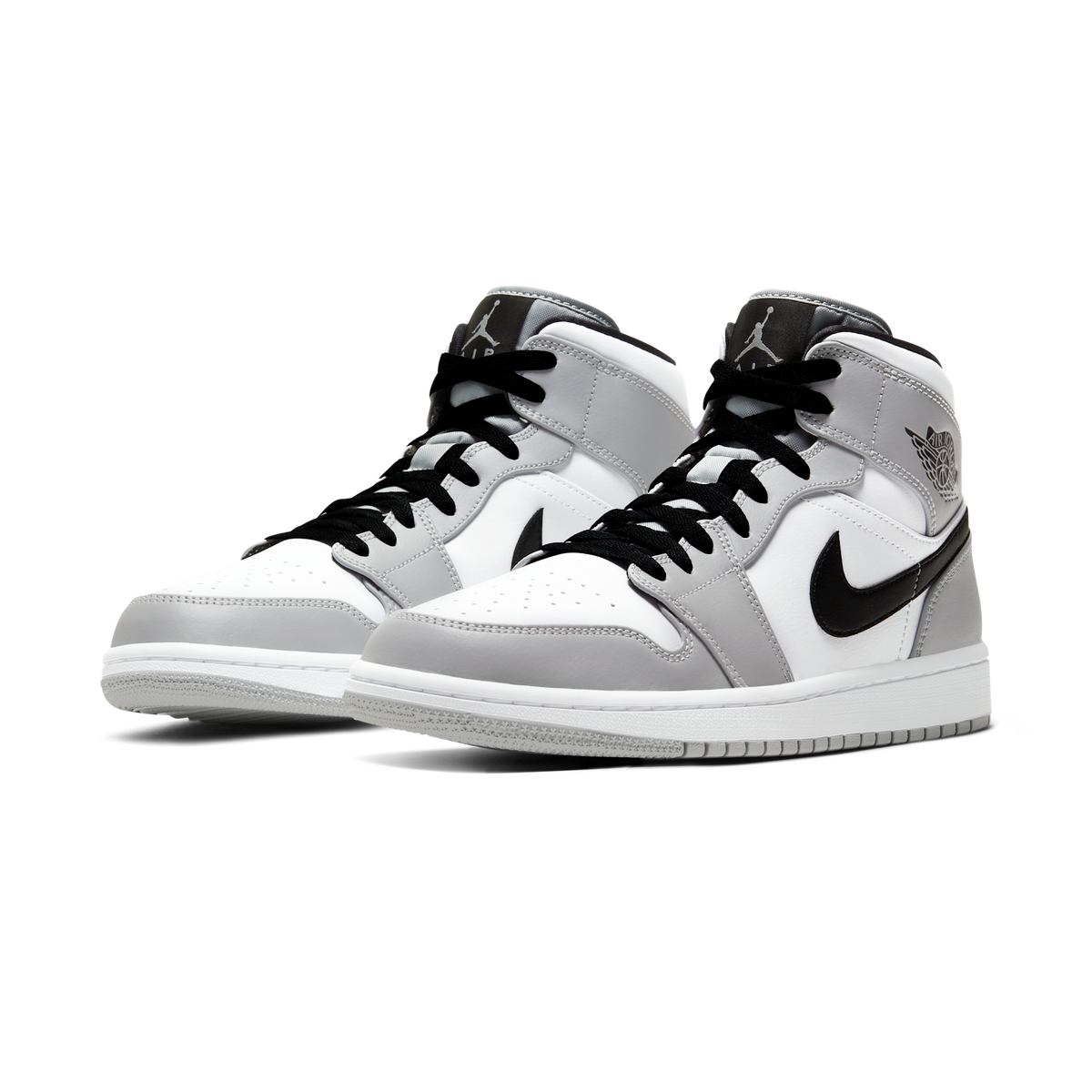 Jordan 1 Mid Light Smoke Grey