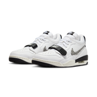 Jordan Legacy 312 Low White Black Elephant Swoosh