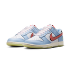 Nike Dunk Low Smiley Swoosh White Hydrogen Blue Crimson