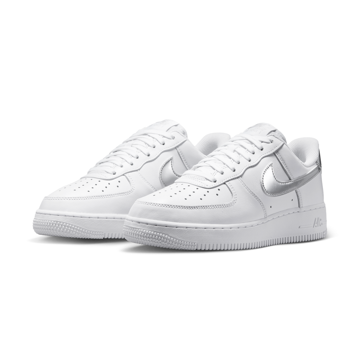 Nike Air Force 1 Low '07 SE White Metallic Silver (Women's)