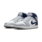 Jordan 1 Mid Wolf Grey Midnight Navy
