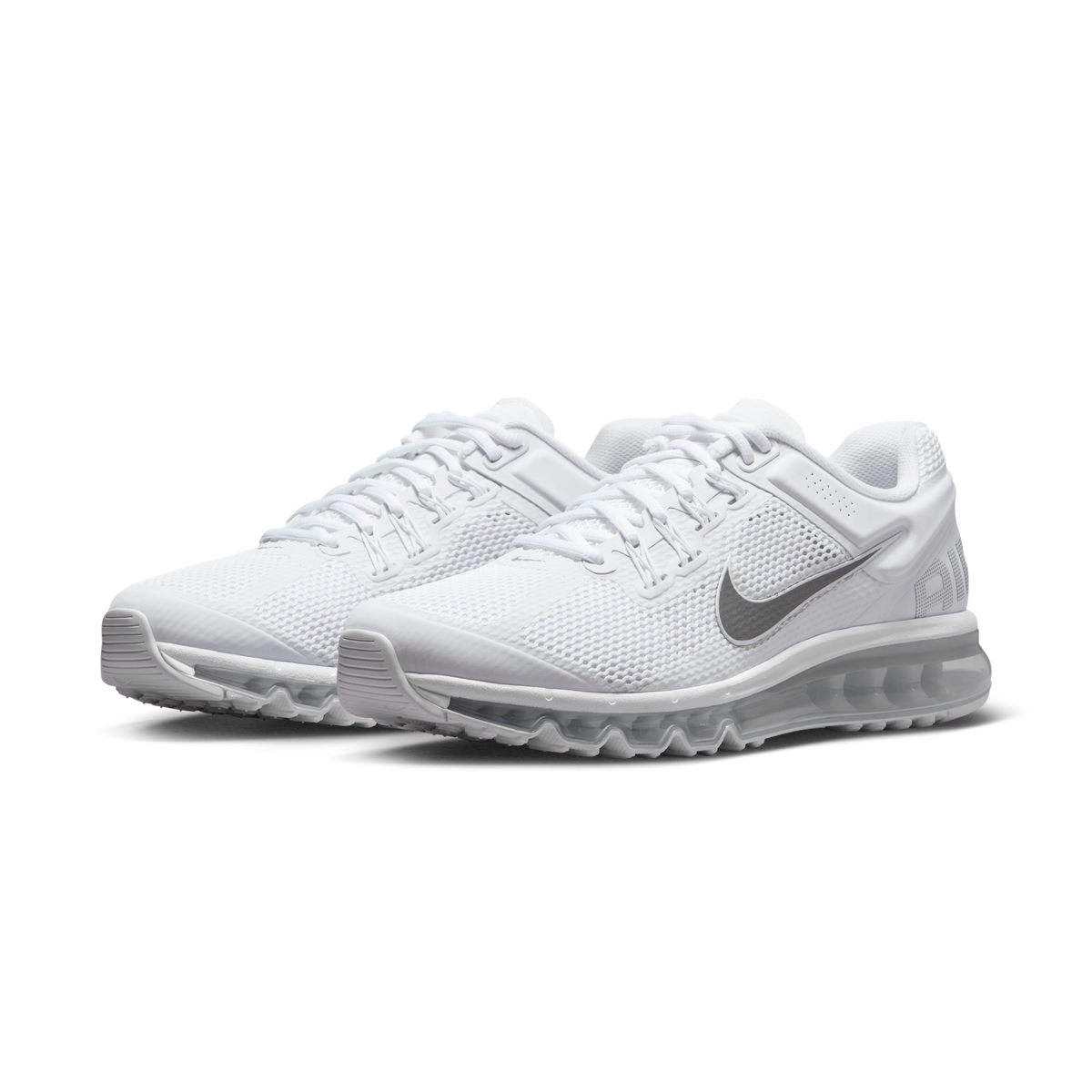Nike Air Max 2013 White Metallic Slver