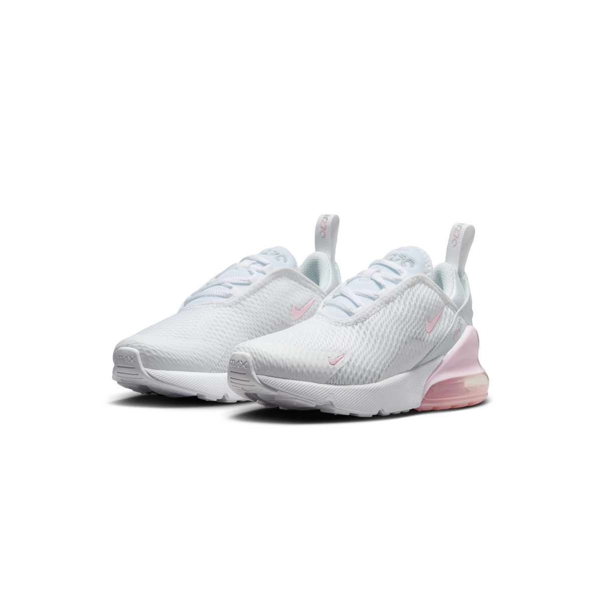 Nike Air Max 270 White Light Smoke Grey Pink Foam (PS)