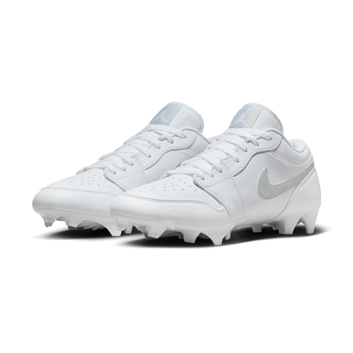 Jordan 1 Low TD Cleat White Grey Fog