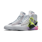 Nike Blazer Mid Off-White Wolf Grey Serena Queen