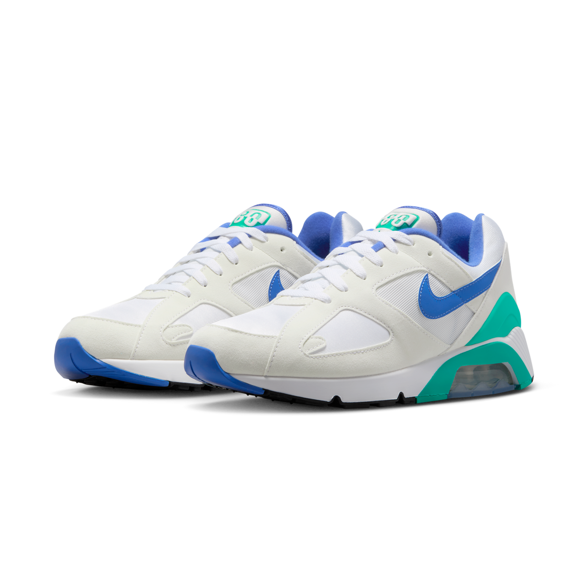 Nike Air 180 White Medium Blue Clear Jade
