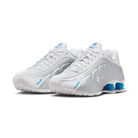 Nike Shox R4 White Blue Hero Silver (Women's) | AR3565-105