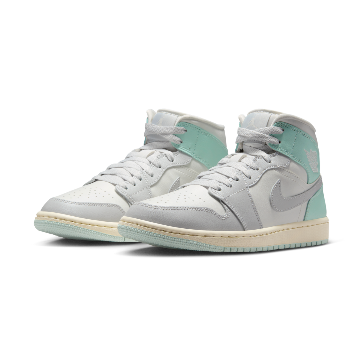 Jordan 1 Mid Football Grey Igloo (Women's)