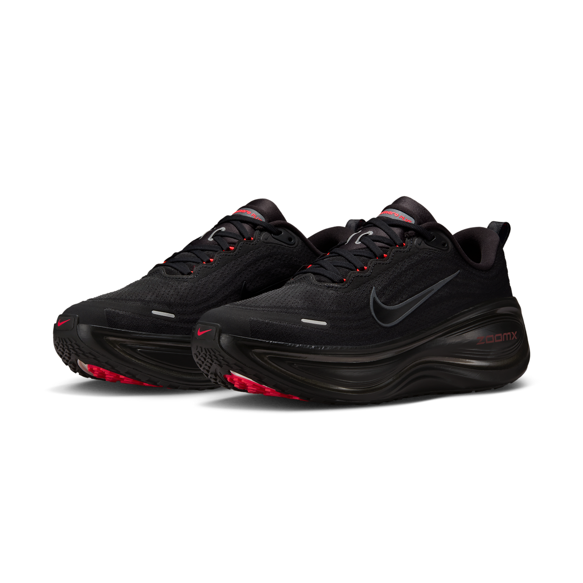 Nike Vomero Plus Black Bright Crimson