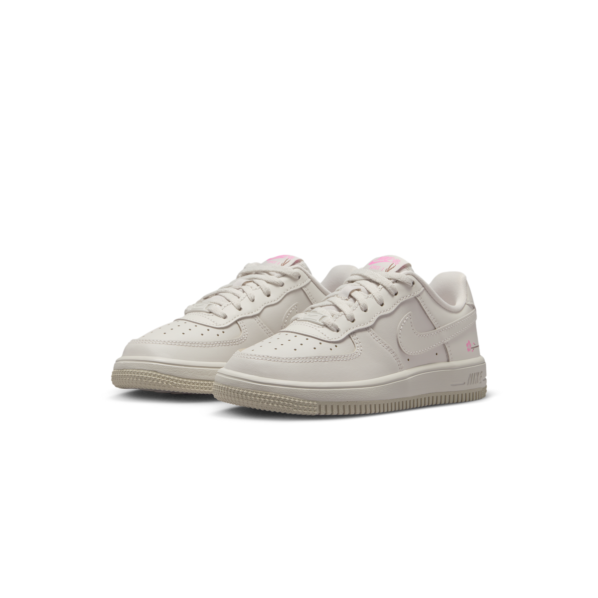 Nike Force 1 Low Light Bone Playful Pink (PS)