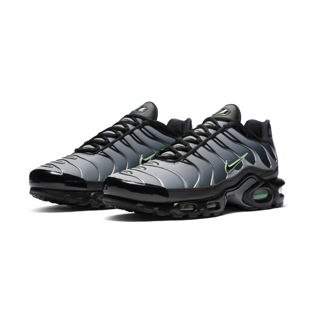 Nike Air Max Plus Black Particle Grey Vapour Green | CZ7552-001