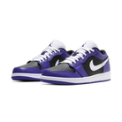 Jordan 1 Low Court Purple Black