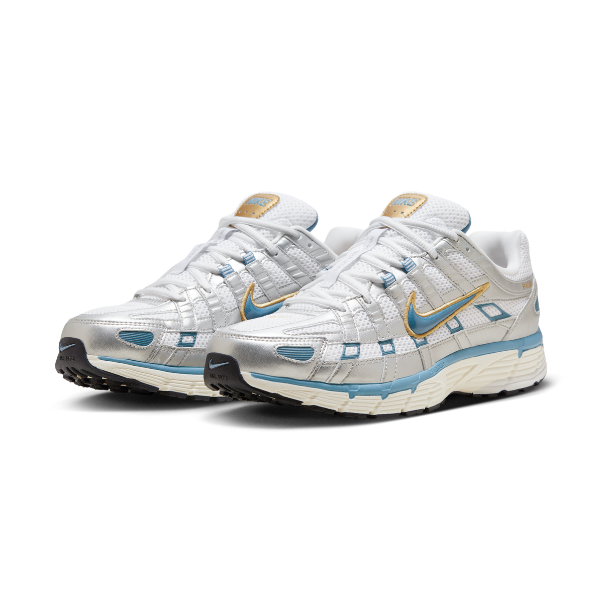 Nike P-6000 Metallic Silver Aegean Storm