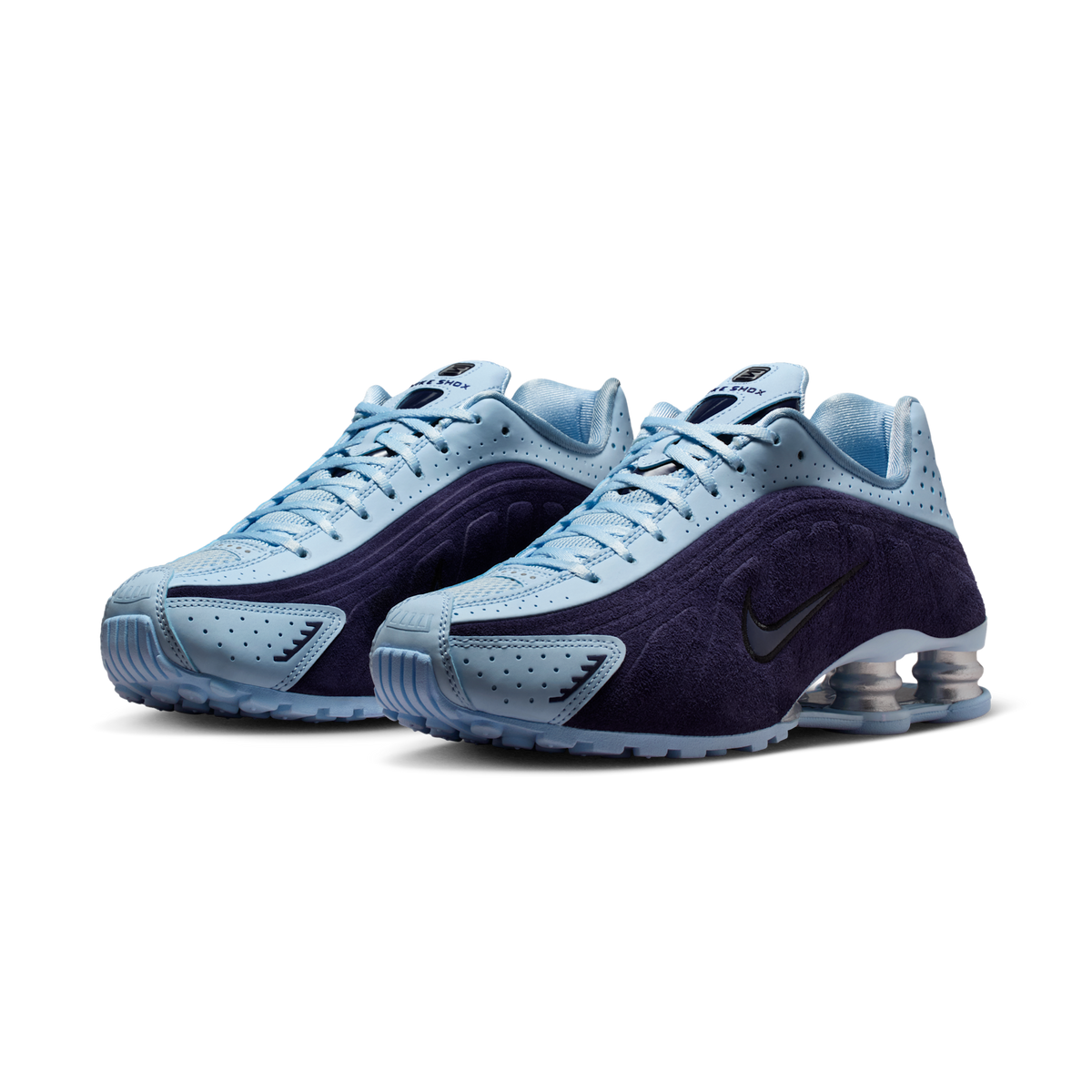 Nike Shox R4 Imperial Purple Celestine Blue (Women's) | HQ7739-500