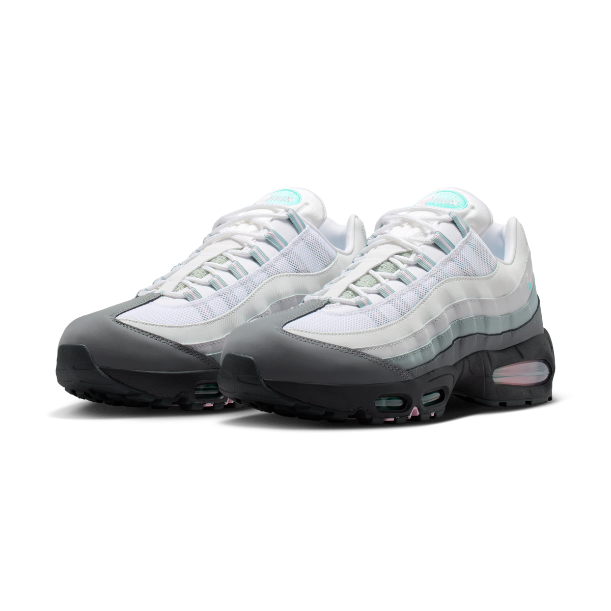 Nike Air Max 95 Big Bubble White Hyper Turquoise Pink Foam