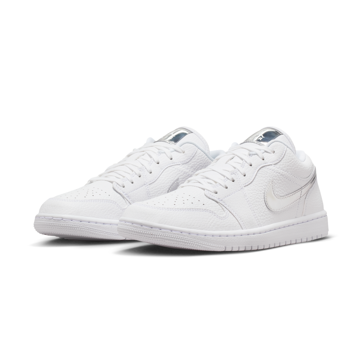 Jordan 1 Low SE White Metallic Silver (Women's)