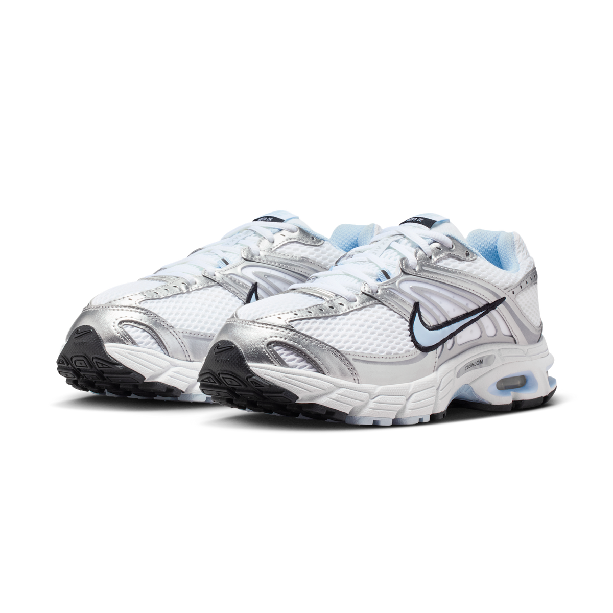 Nike Air Max Moto 2K White Silver Black Hydrogen Blue (Women's)