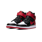 Jordan 1 High FlyEase Bred White Toe (GS)