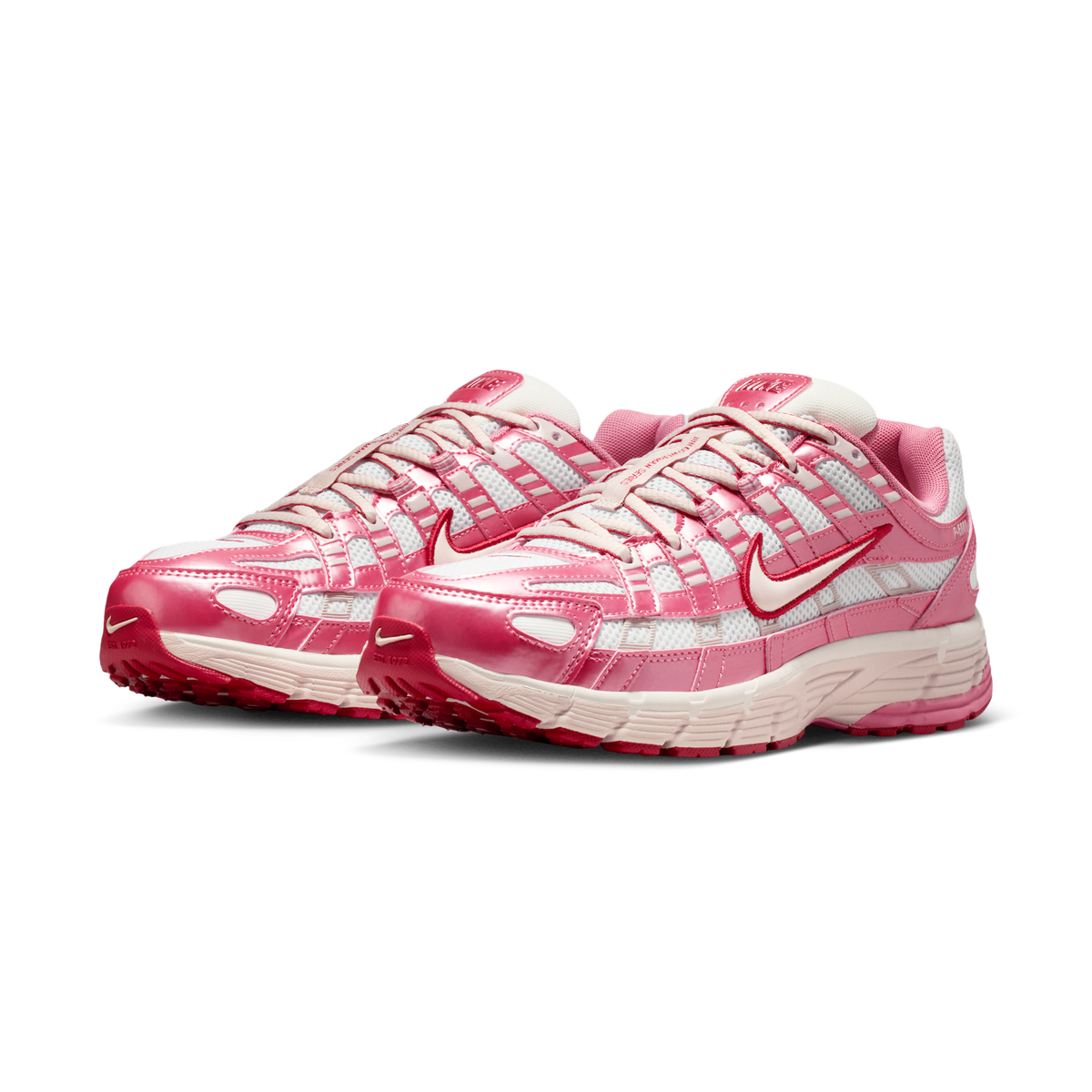 Nike P-6000 White Silt Red Peony (Women's)