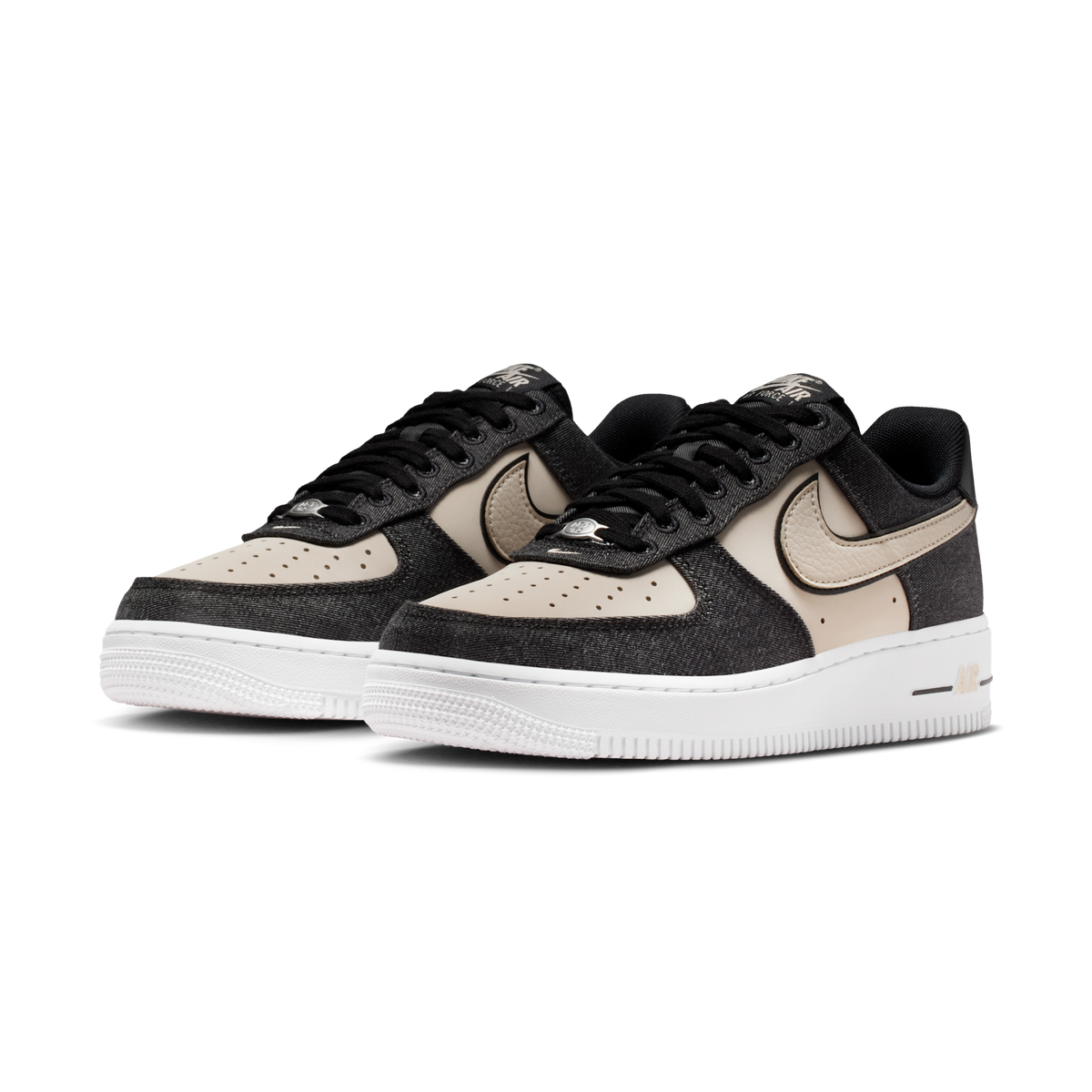 Nike Air Force 1 Low '07 SE Black Denim Net (Women's)