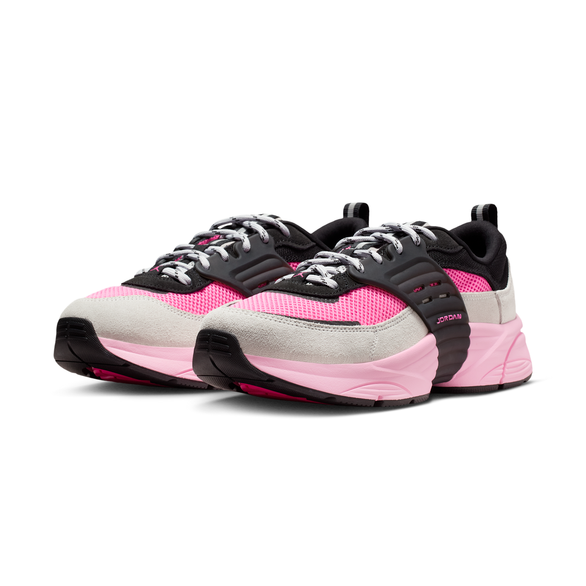 Jordan Trunner O/S Wolf Grey Pink Blast