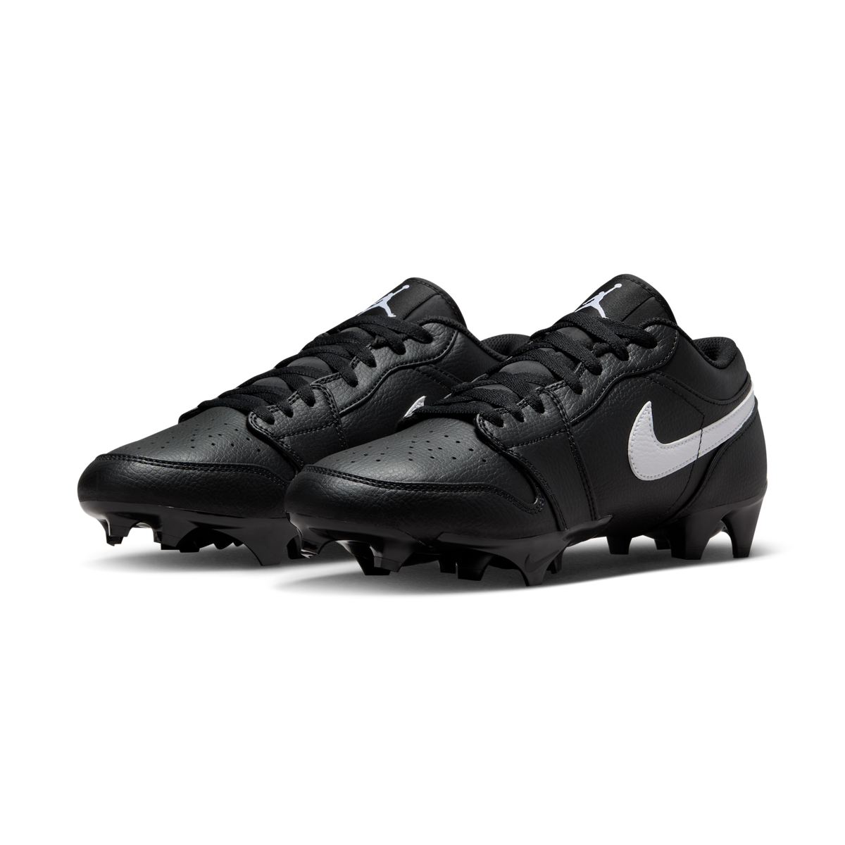 Jordan 1 Low TD Cleat Black White