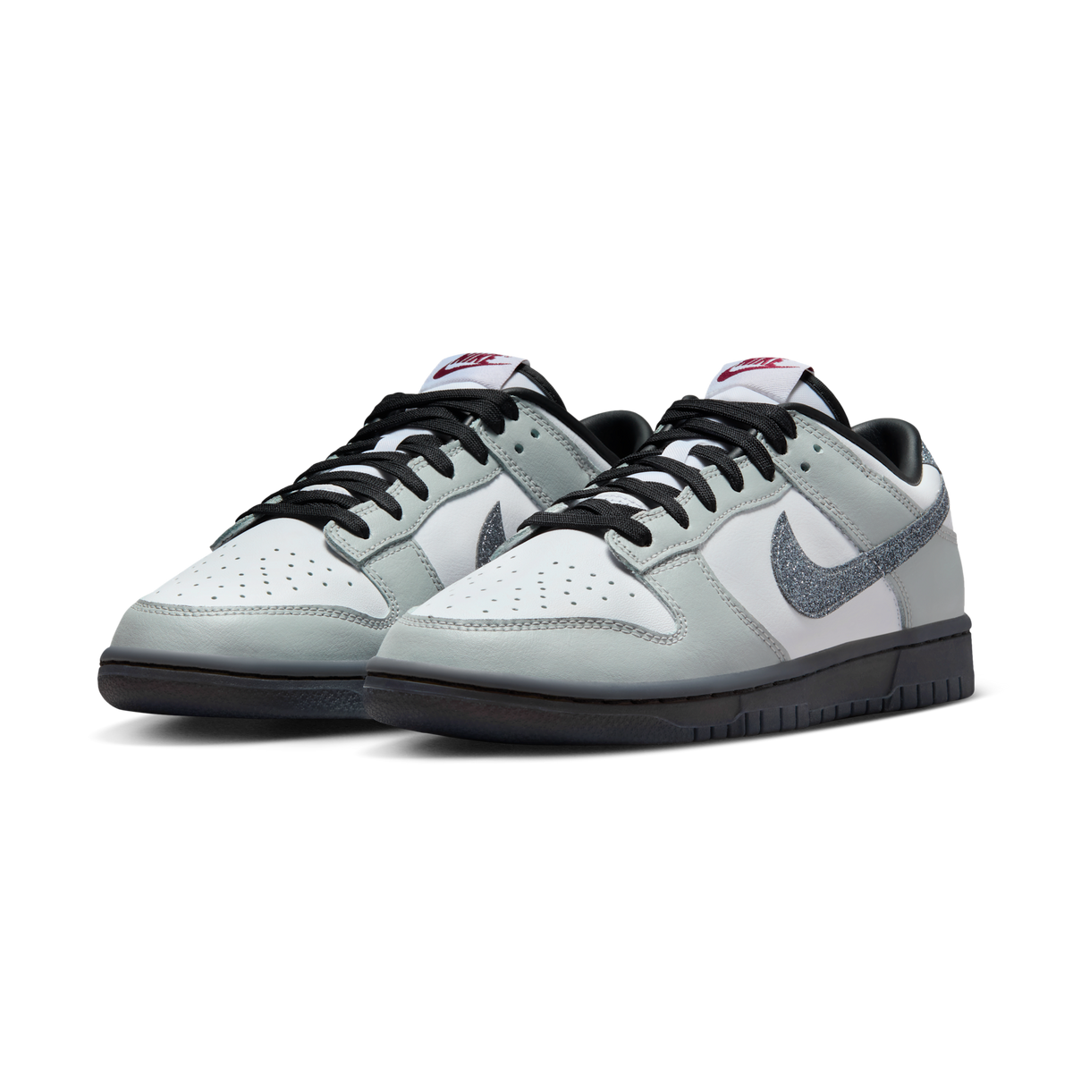 Nike Dunk Low LX Glitter Swoosh White Light Smoke Grey (Women's)